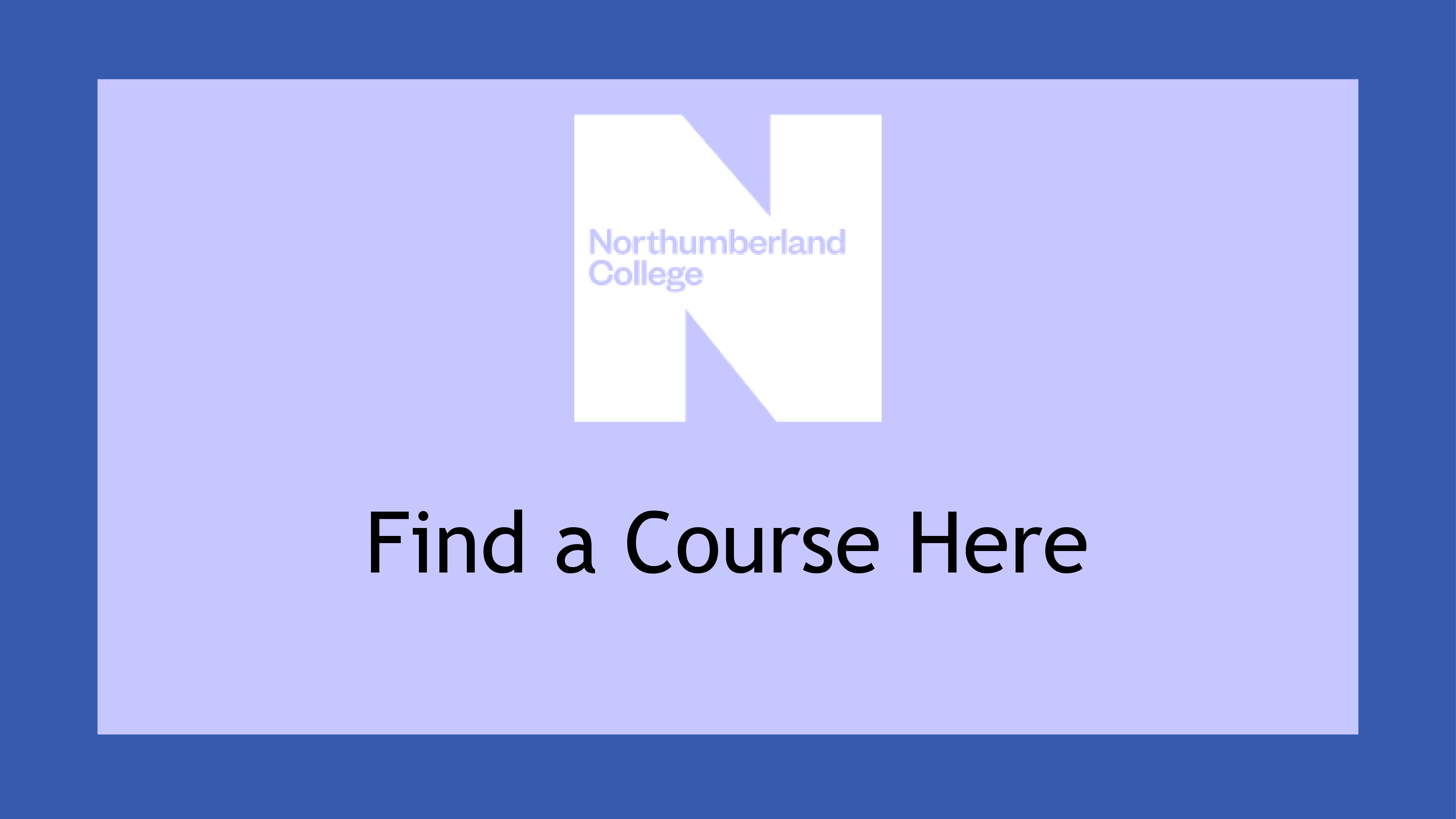 Northumberland College Find a Course - CECA